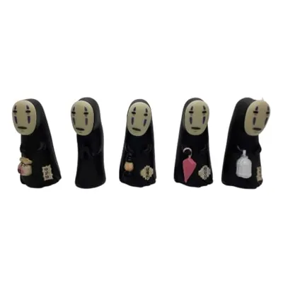 Figuras Sin Cara El Viaje de Chihiro con detalles variados