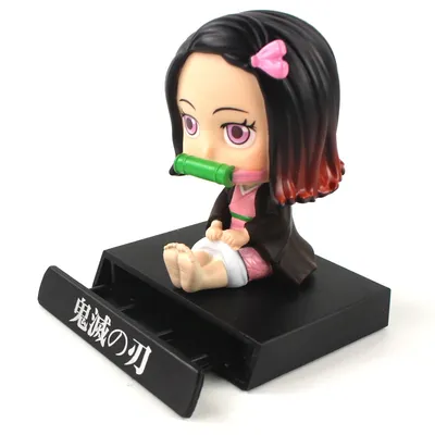 Soporte celular Nezuko Kimetsu no Yaiba cabeza móvil