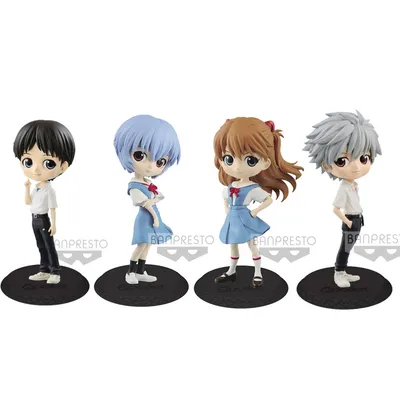 Figuras Q Posket Neon Genesis Evangelion personajes surtidos Banpresto