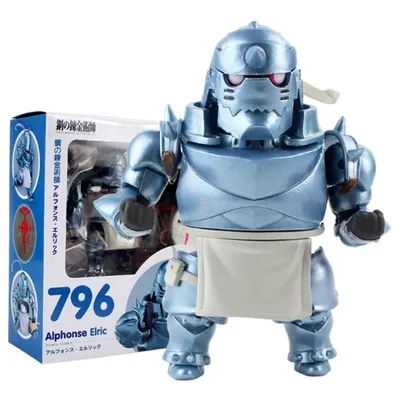 Figura Nendoroid Alphonse Elric armadura azul Fullmetal Alchemist