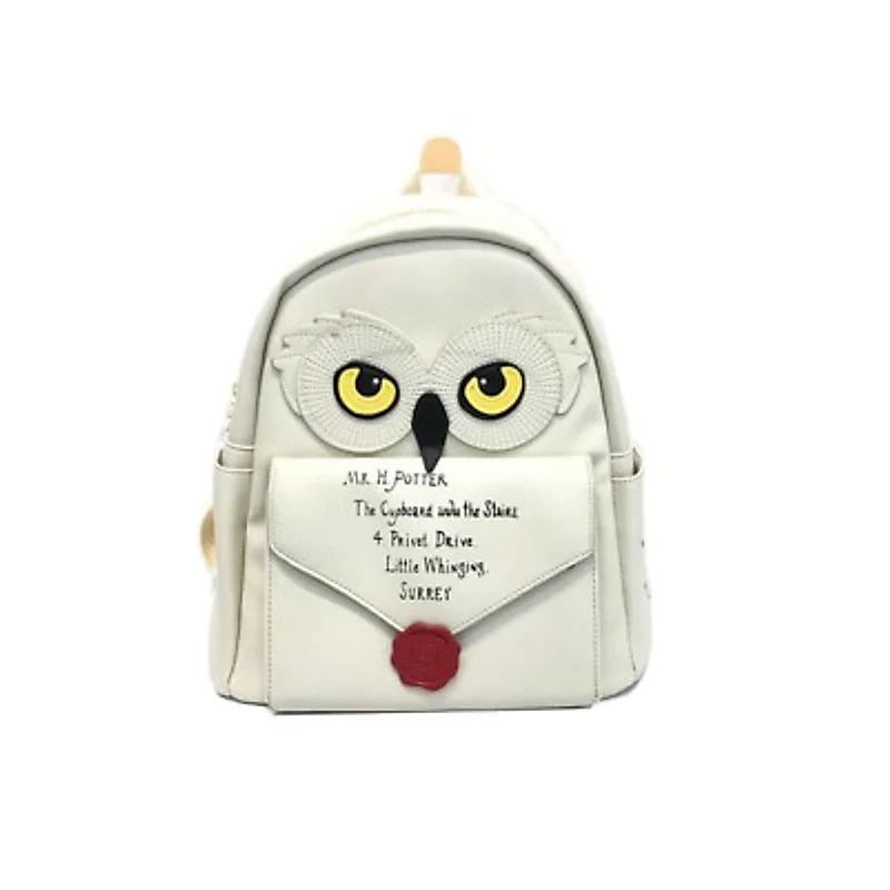 Mochila Hedwig con carta de Hogwarts — Harry Potter