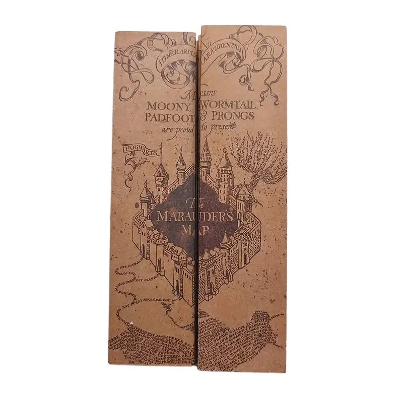 Réplica Mapa del Merodeador Harry Potter en madera