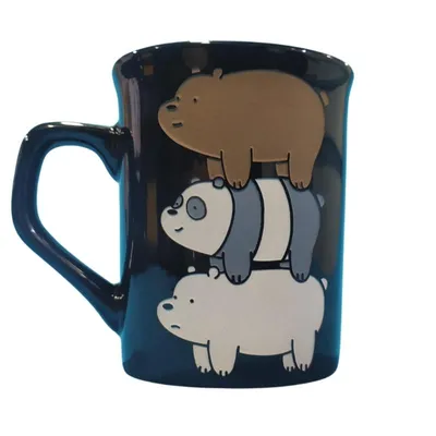 Mug Escandalosos con los tres osos apilados