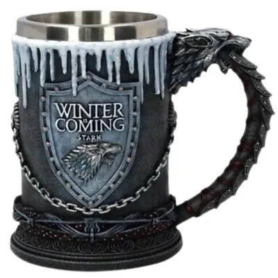 Mug Casa Stark Winter is Coming Juego de Tronos