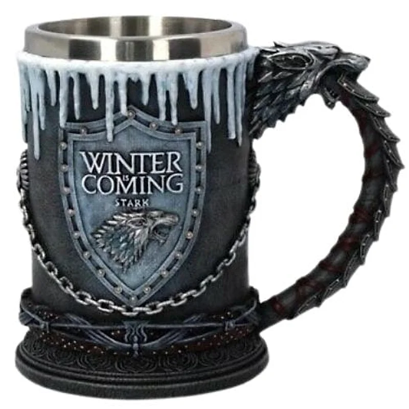 Mug Casa Stark Winter is Coming Juego de Tronos